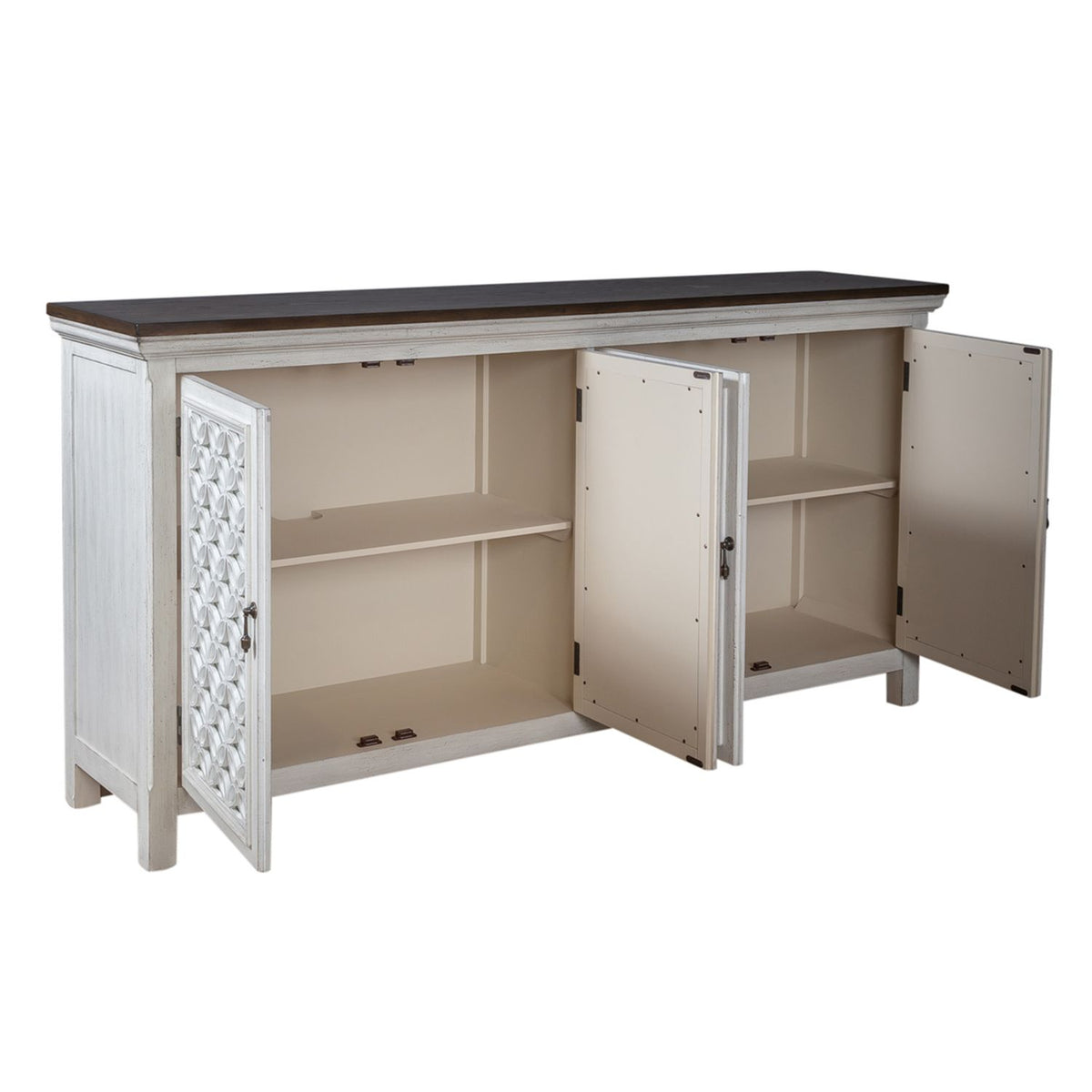 2012W-AC7236 - 4 Door Accent Cabinet - Liberty Furniture