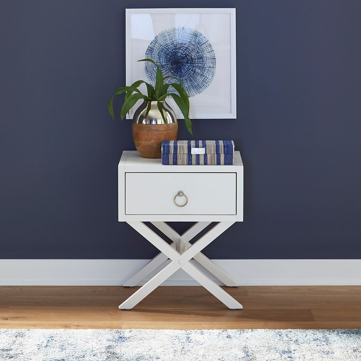 2030WH-AT1922 - 1 Drawer Accent Table - Liberty Furniture