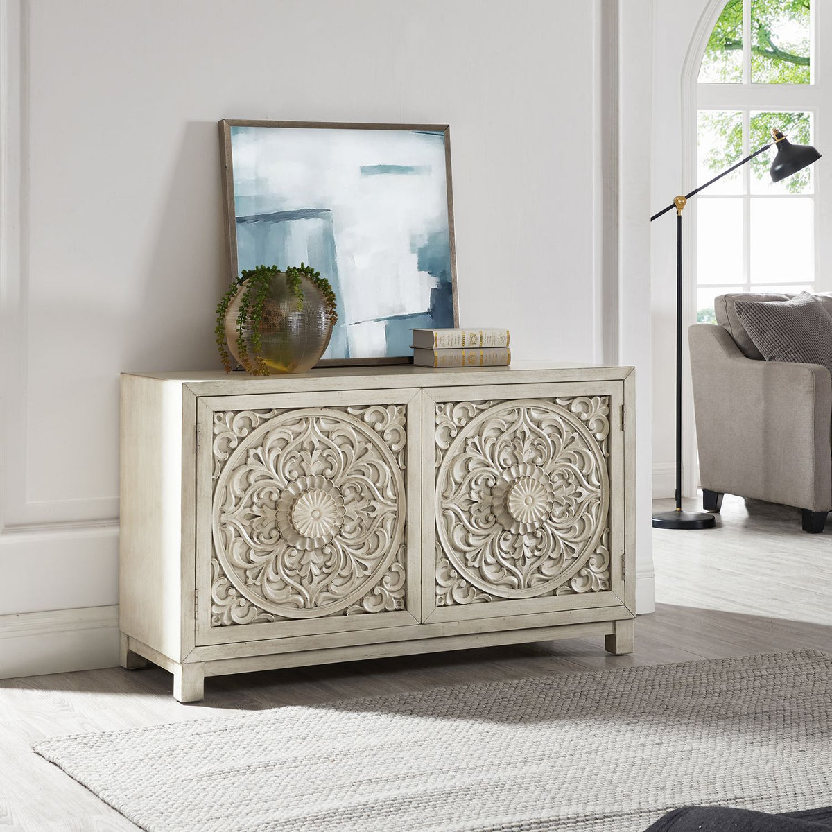 2057W-AC4629 - 2 Door Accent Cabinet - Liberty Furniture