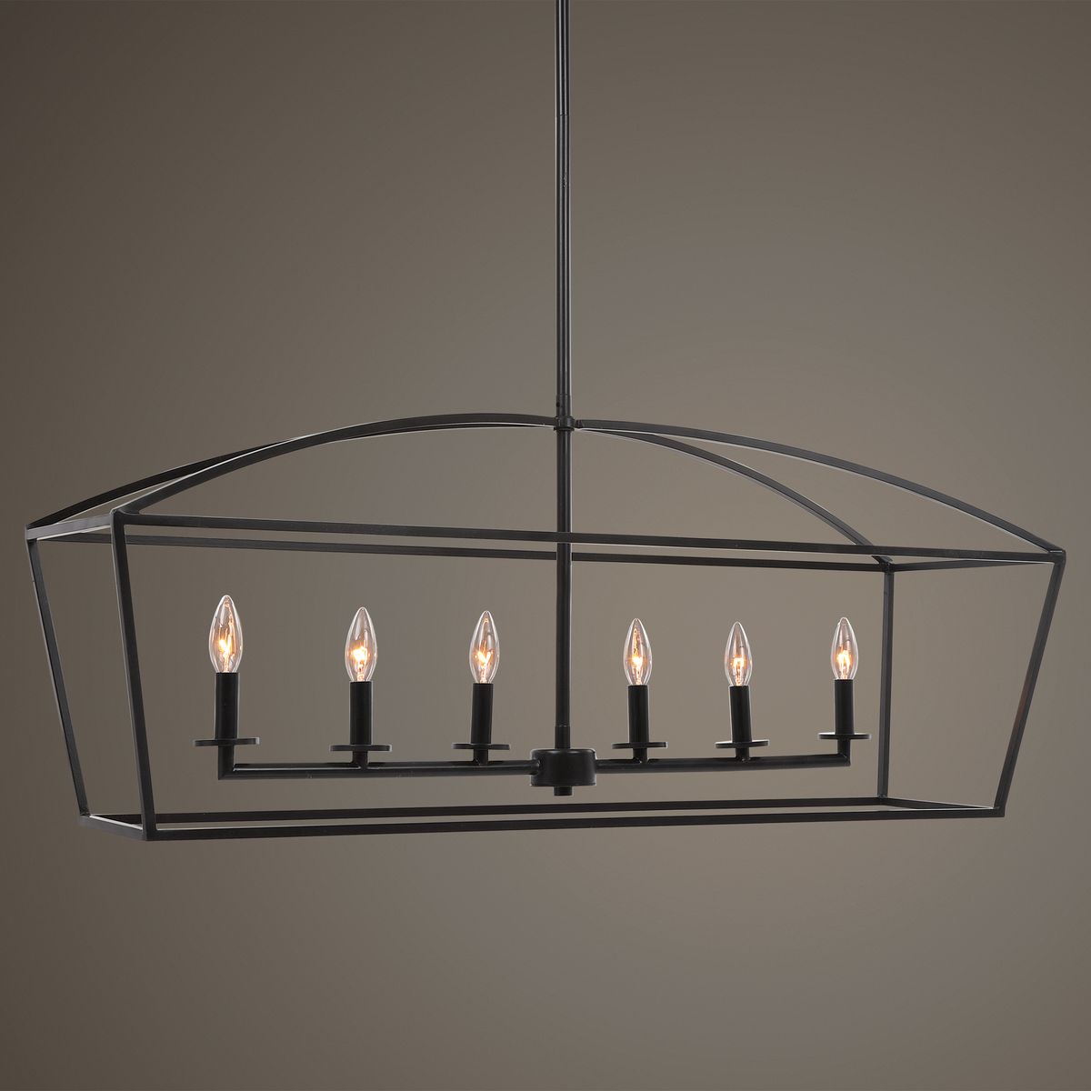 Clayton, 6 Lt Linear Chandelier
