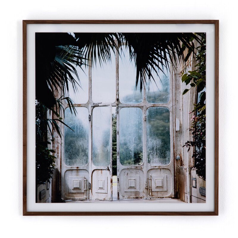 Greenhouse Ii By Annie Spratt Framed Paper
