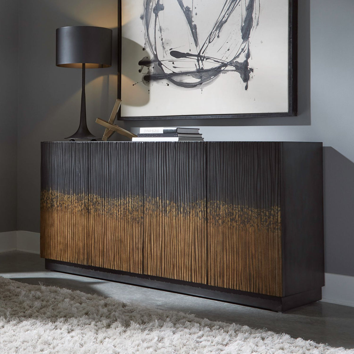 2231-AC1000 - 4 Door Accent Cabinet - Liberty Furniture