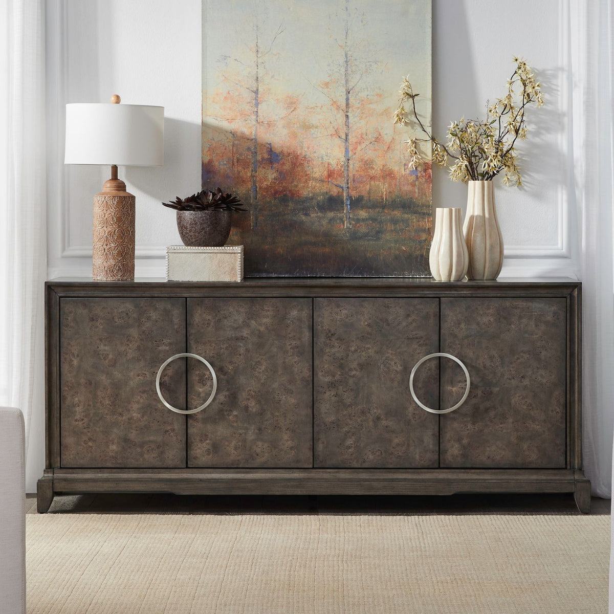 2242-AC2000 - 4 Door Accent Cabinet - Liberty Furniture