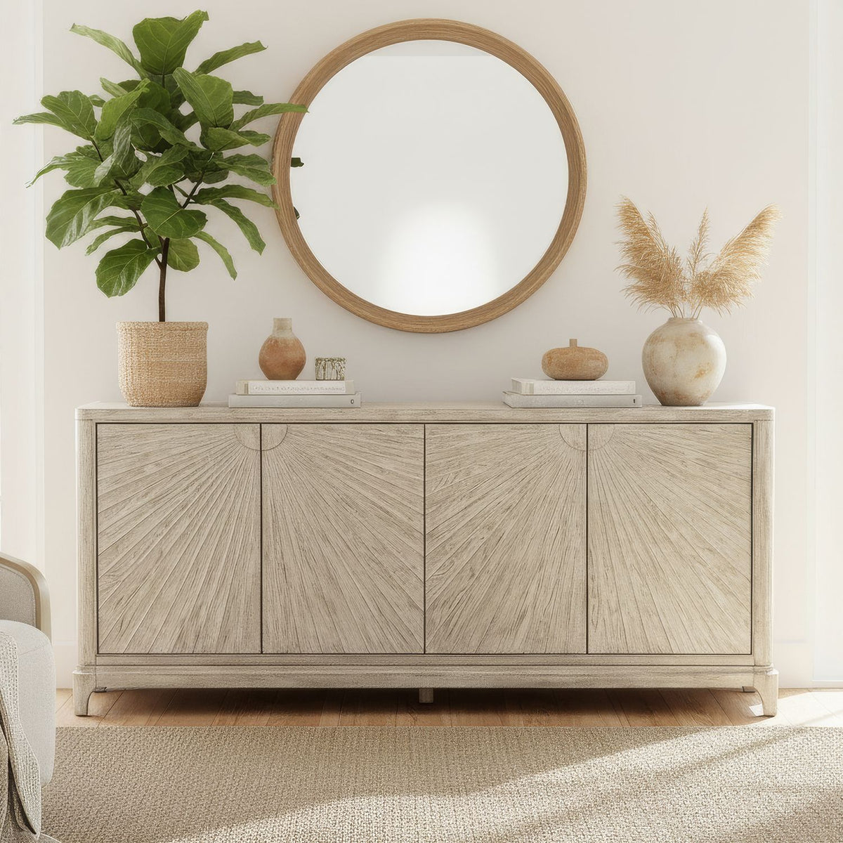 2255W-AC1000 - 4 Door Accent Cabinet - Liberty Furniture