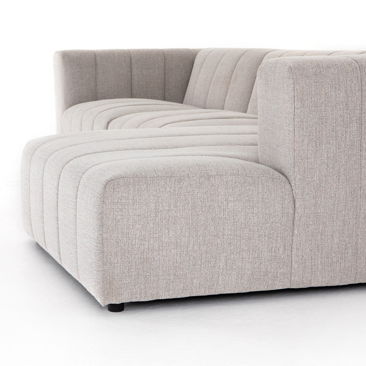 Langham Channeled 3pc Sectional-Raf Chaise