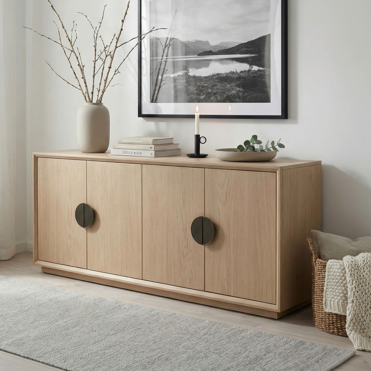 2259-AC1000 - 4 Door Accent Cabinet - Liberty Furniture