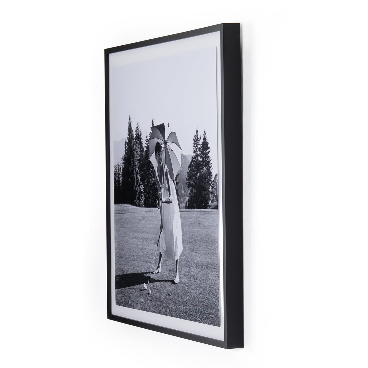 Golfing Hepburn By Getty Gallery
