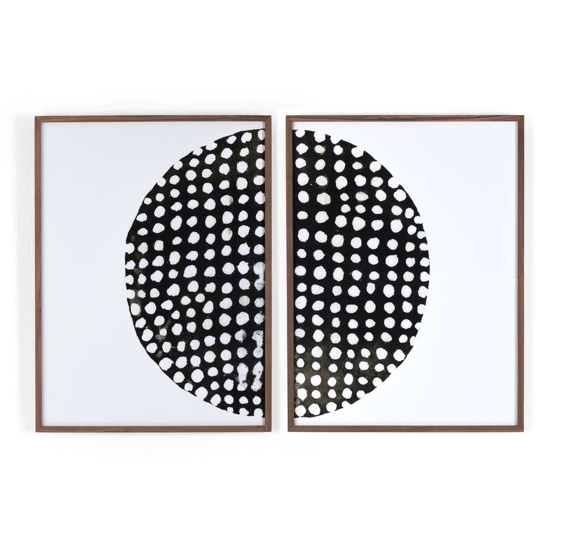 Global Disco Diptych, Black By Jess Engle - Four Hands (254336-003)