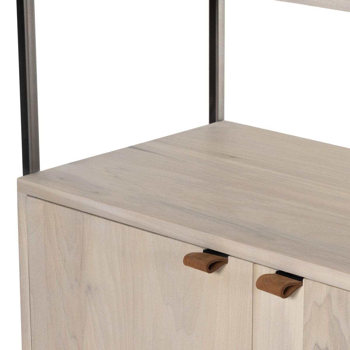 Trey Modular Wall-2pc Bookcase-Desk