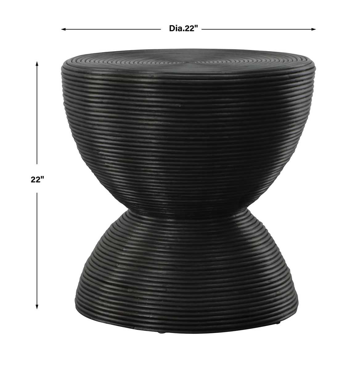Bongo Side Table, Black