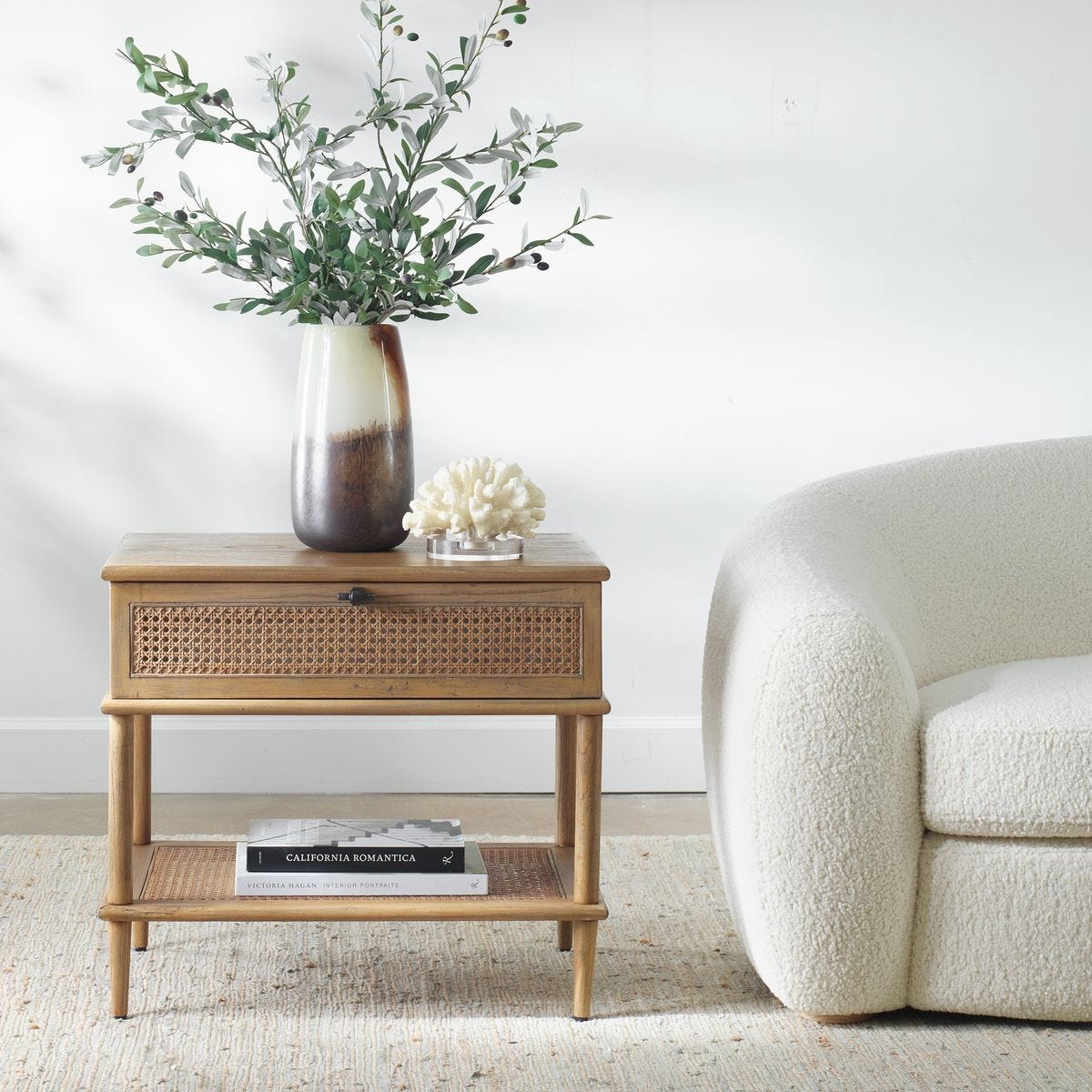 Coast Side Table, Natural