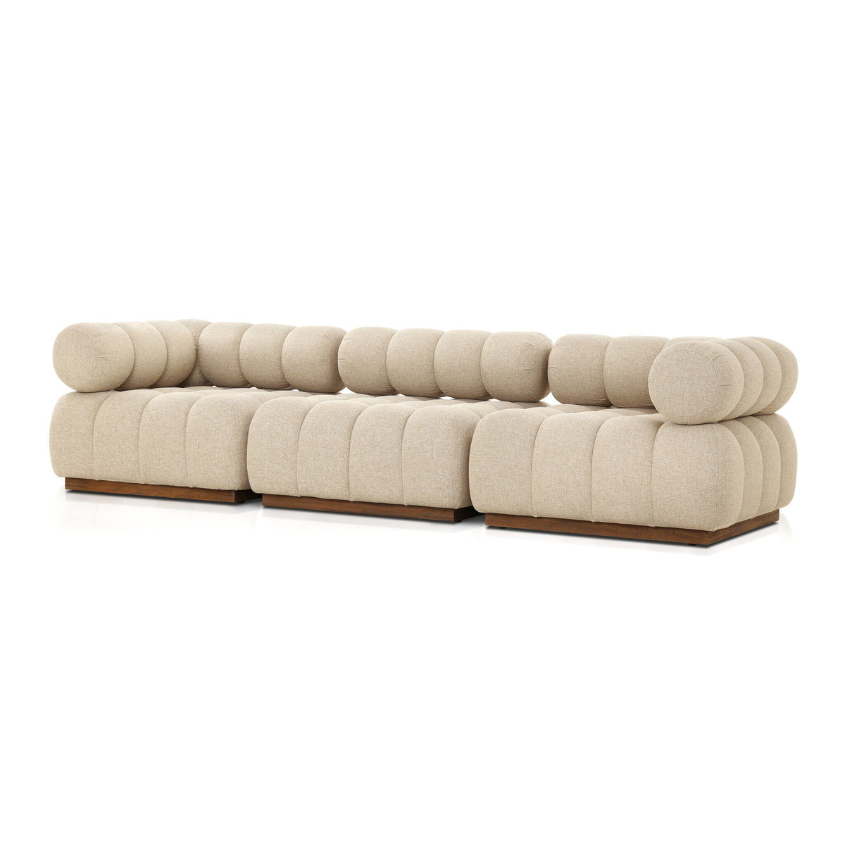 Roma Outdoor 3pc Sectional Sofa