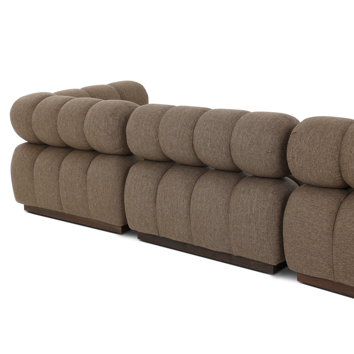 Roma Outdoor 3pc Sectional W/ Ottoman