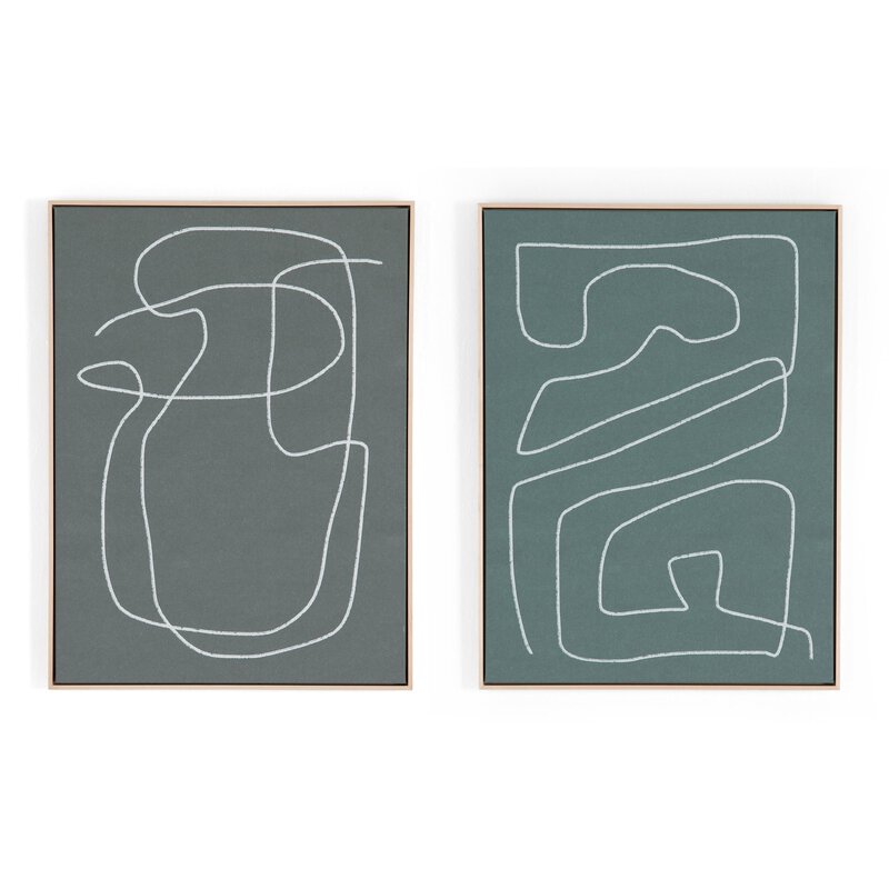 Line Abstract Set By Dan Hobday