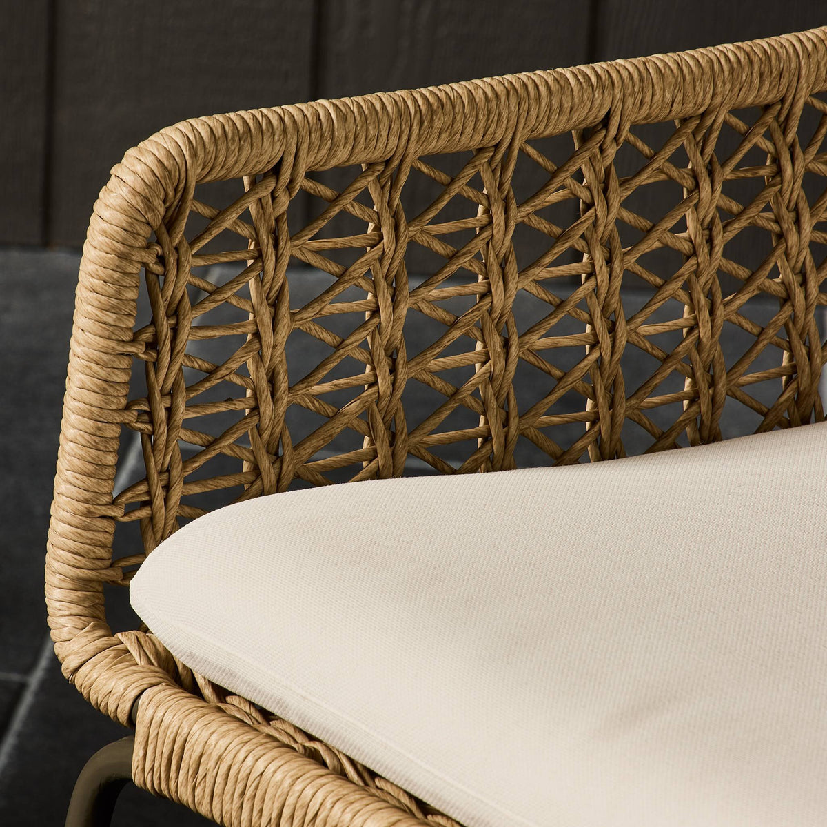 Bandera Outdoor Dining Chair W/ Cushion