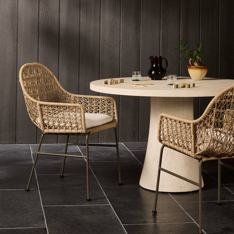 Bandera Outdoor Dining Chair W/ Cushion