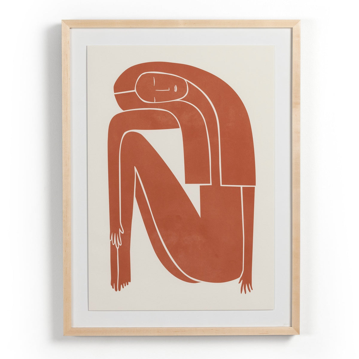Figurative Figure Terracotta By Roseanne Kenny