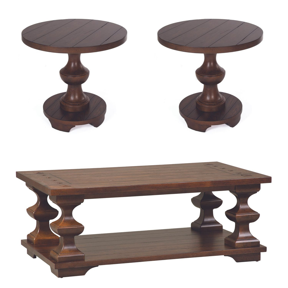 231-OT-3PCS - 3 Piece Set (1-Cocktail 2-End Tables) - Liberty Furniture