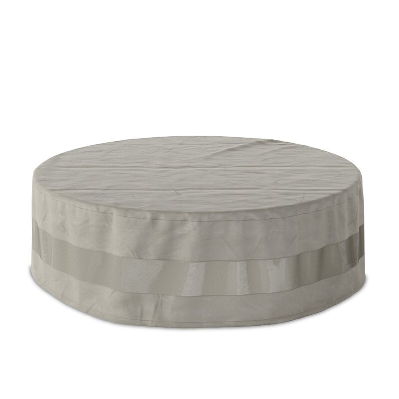 Weatherproof Outdoor Round Coffee Table Cover-Medium