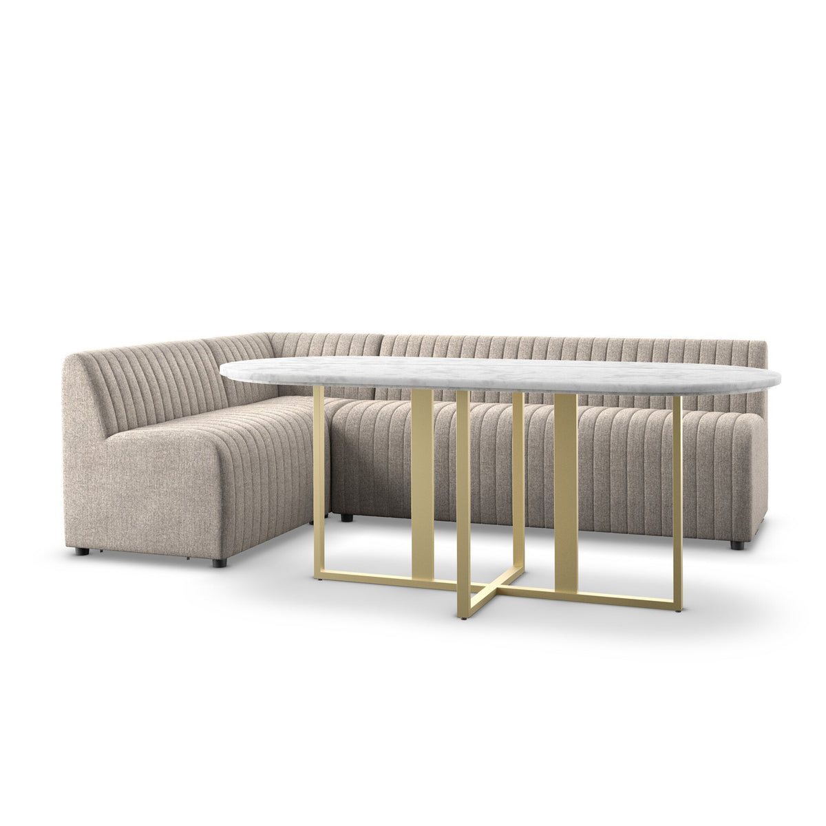 Augustine Dining Banquette L Shape 100"