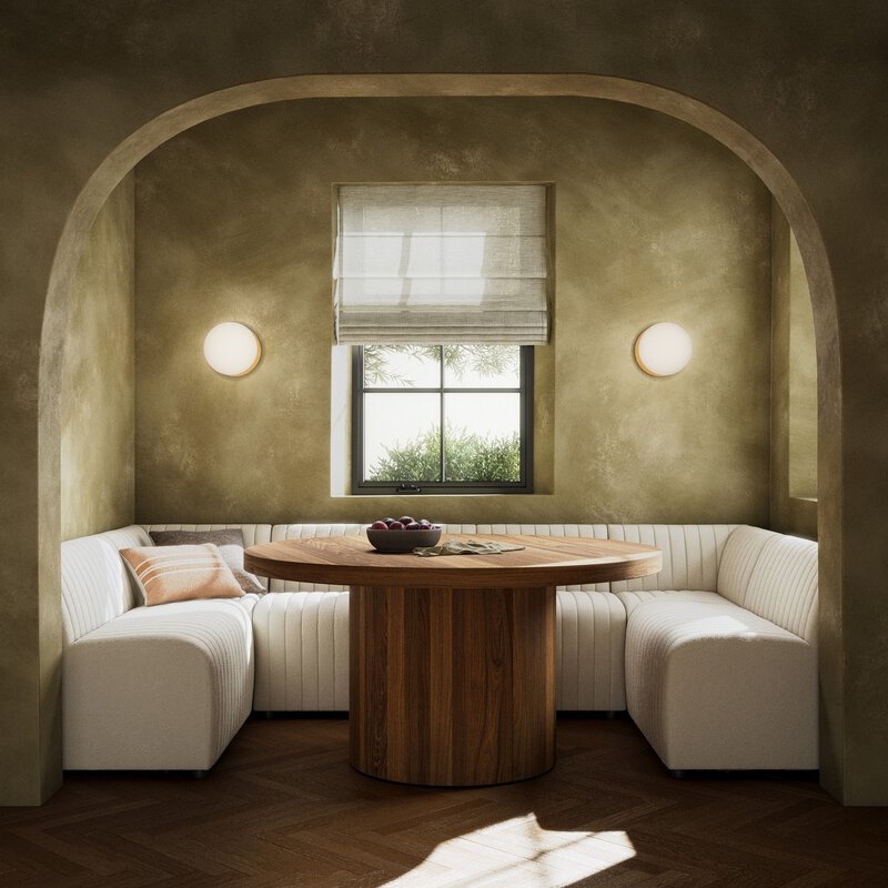 Augustine Dining Banquette U Shape 119.5"
