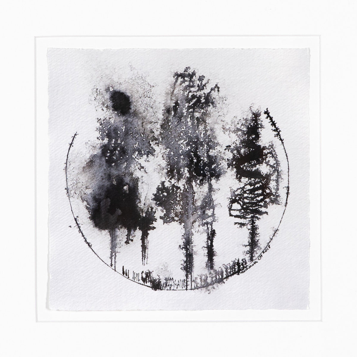 Through The Trees Iii By Santhosh Ch