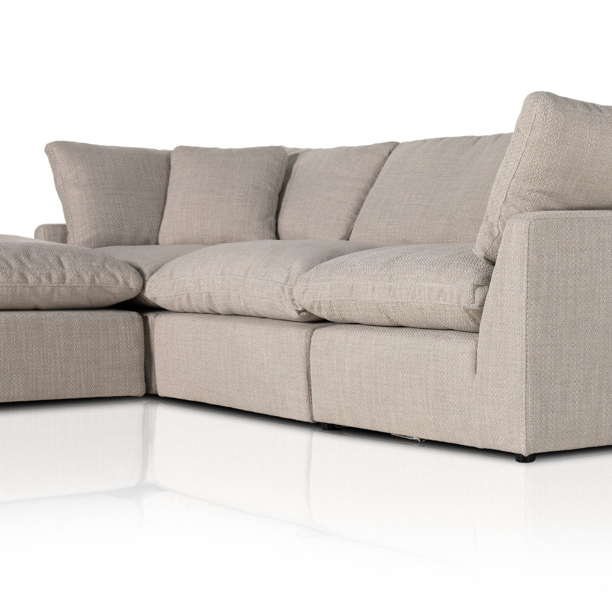 Stevie 3pc Sectional W/Ottoman