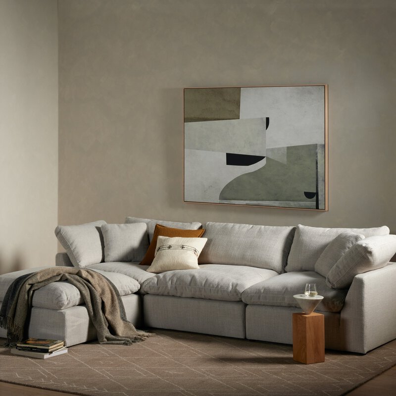 Stevie 3pc Sectional W/Ottoman