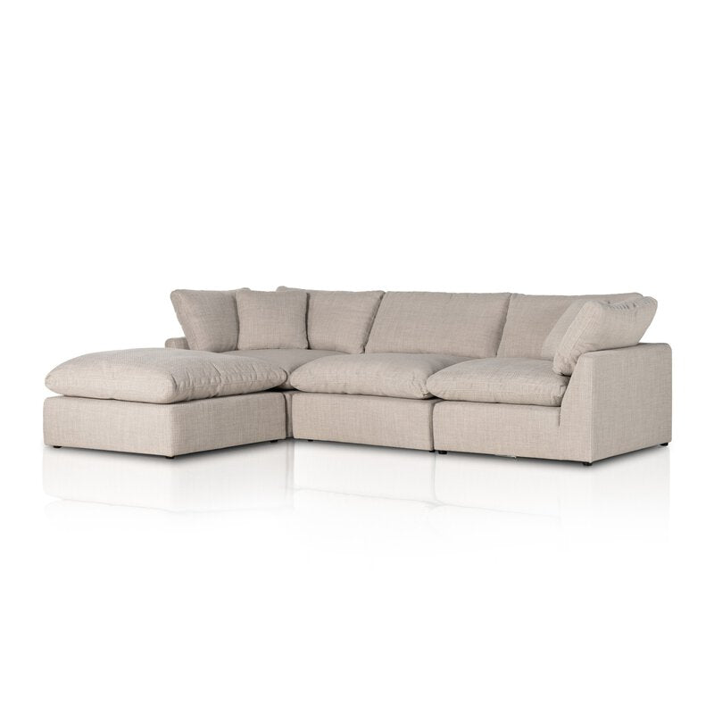 Stevie 3pc Sectional W/Ottoman