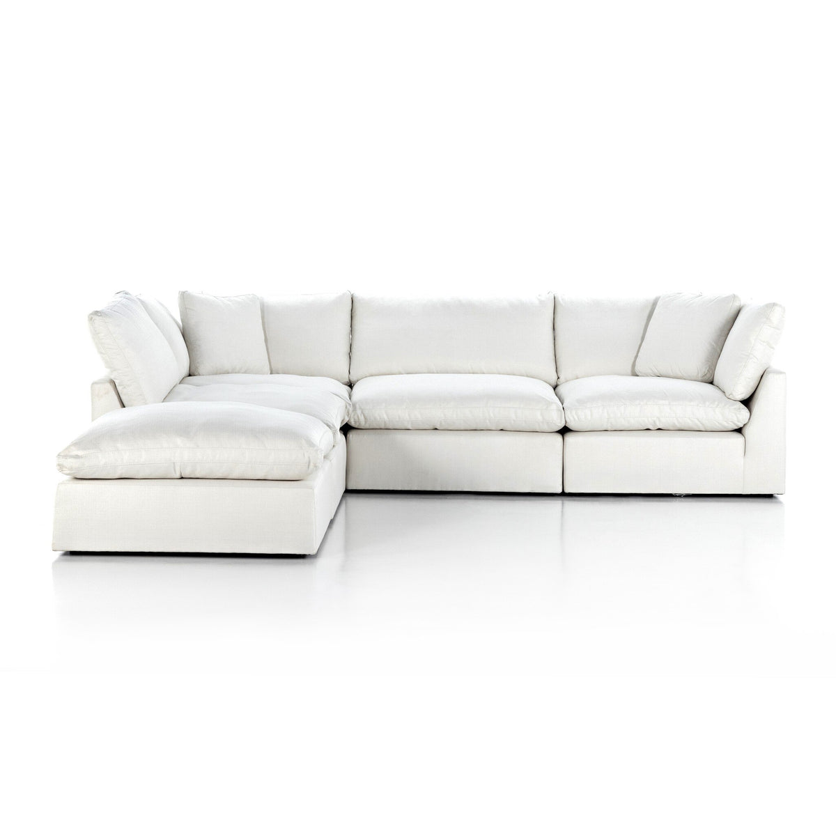 Stevie 4pc Laf Sectional W/Ottoman