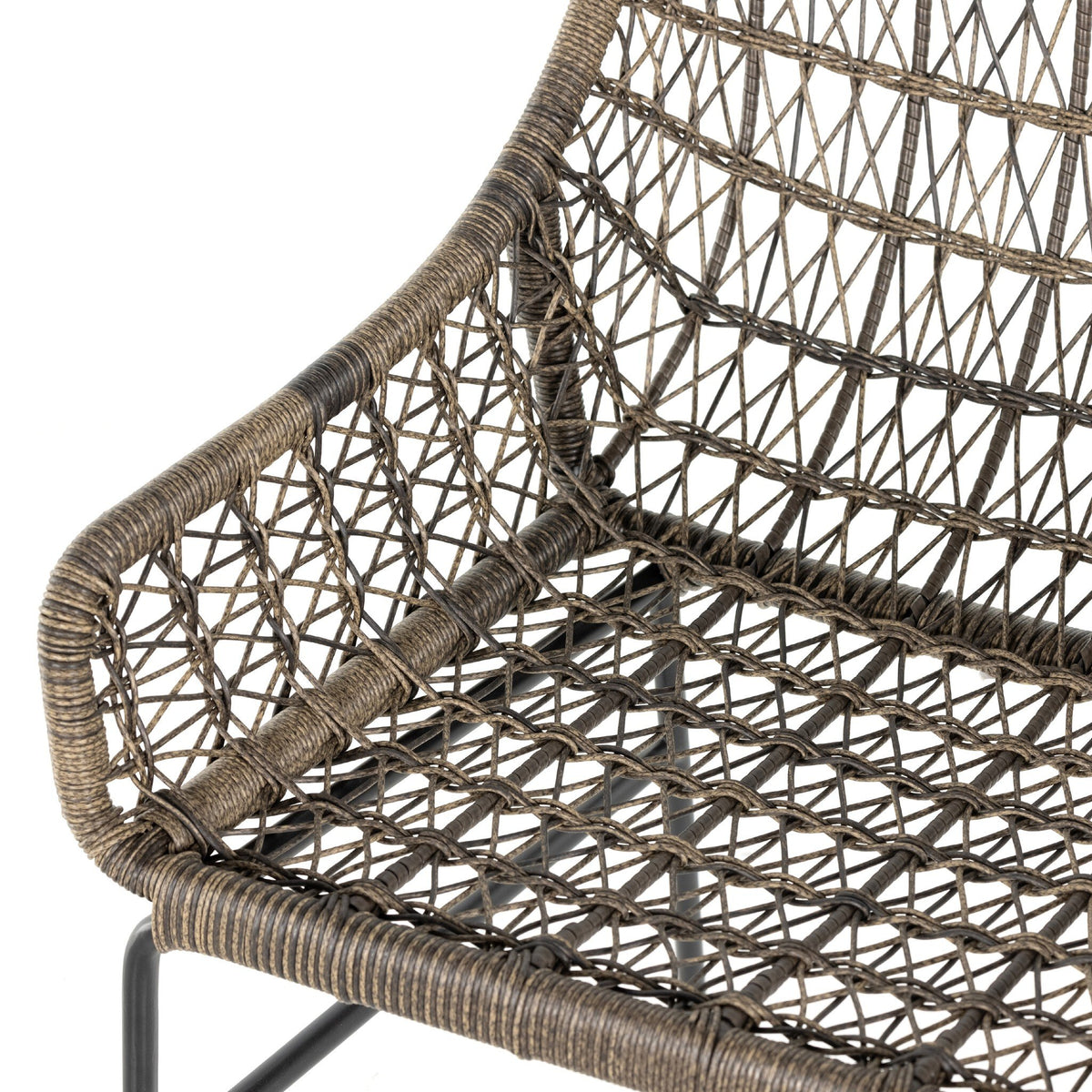 Bandera Outdoor Dining Chair Low Arm W/ Cushion