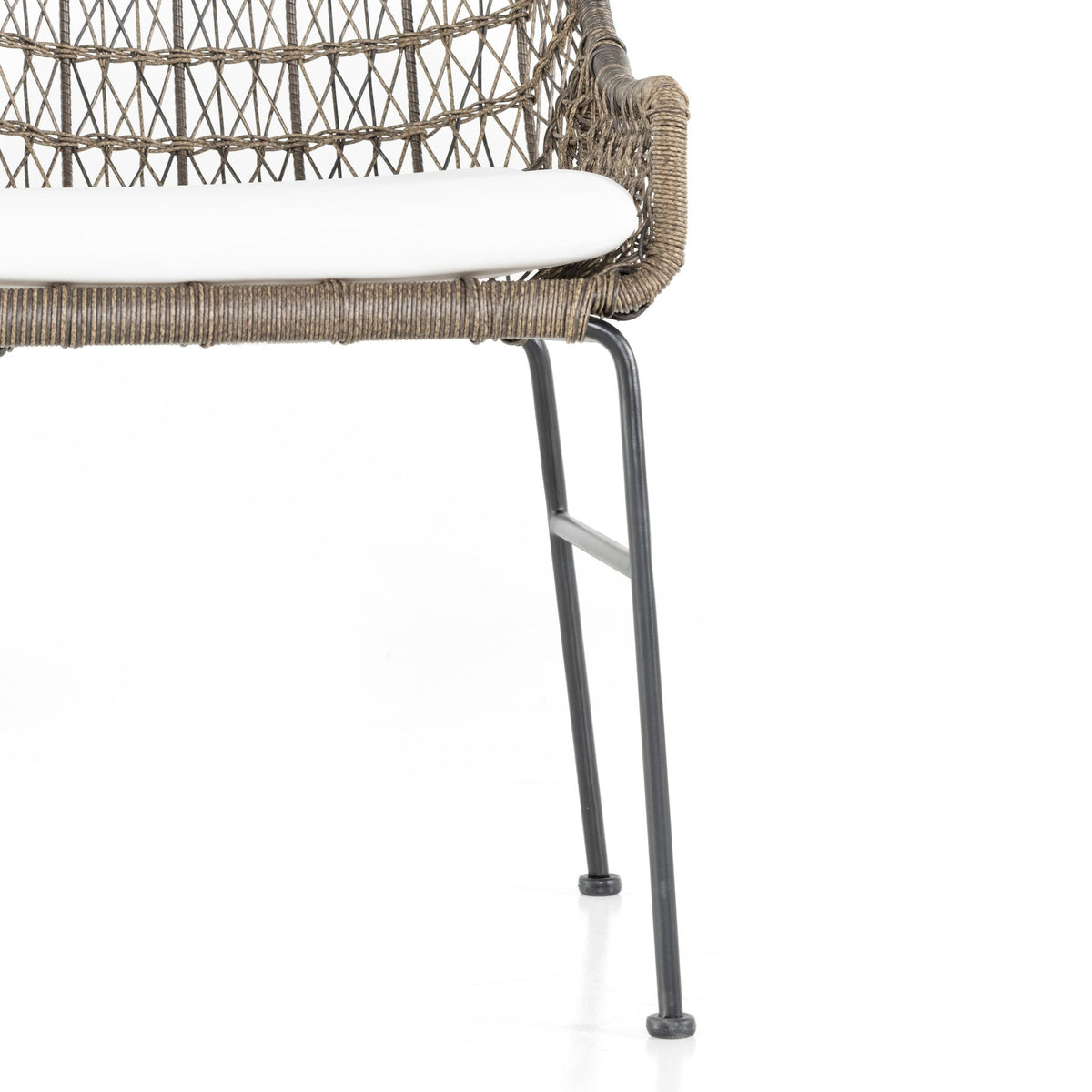 Bandera Outdoor Dining Chair Low Arm W/ Cushion