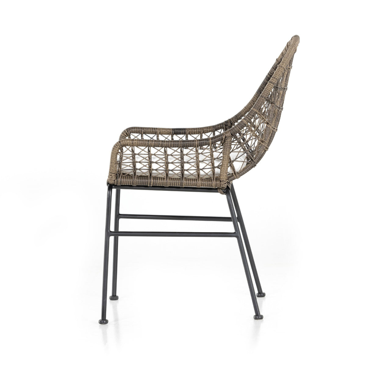 Bandera Outdoor Dining Chair Low Arm W/ Cushion