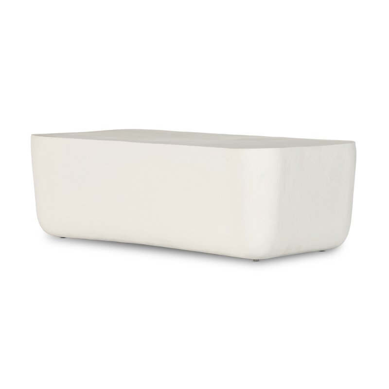 Basil Outdoor Rectangular Coffee Table-Large