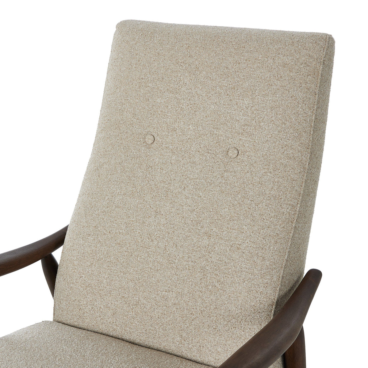 a close up of a chair