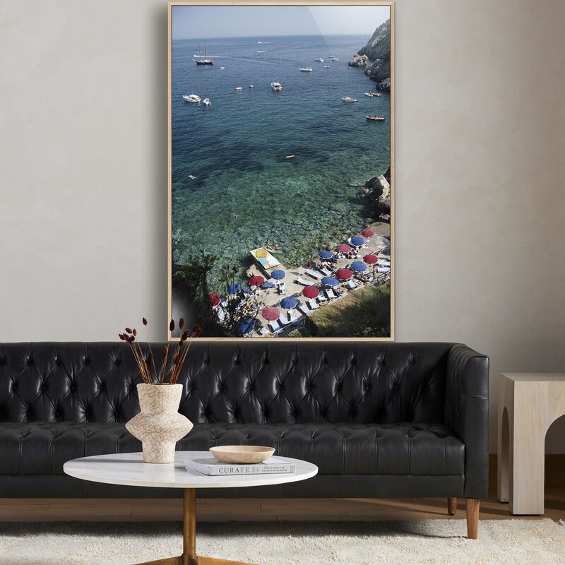 Porto Ercole Beach By Slim Aarons
