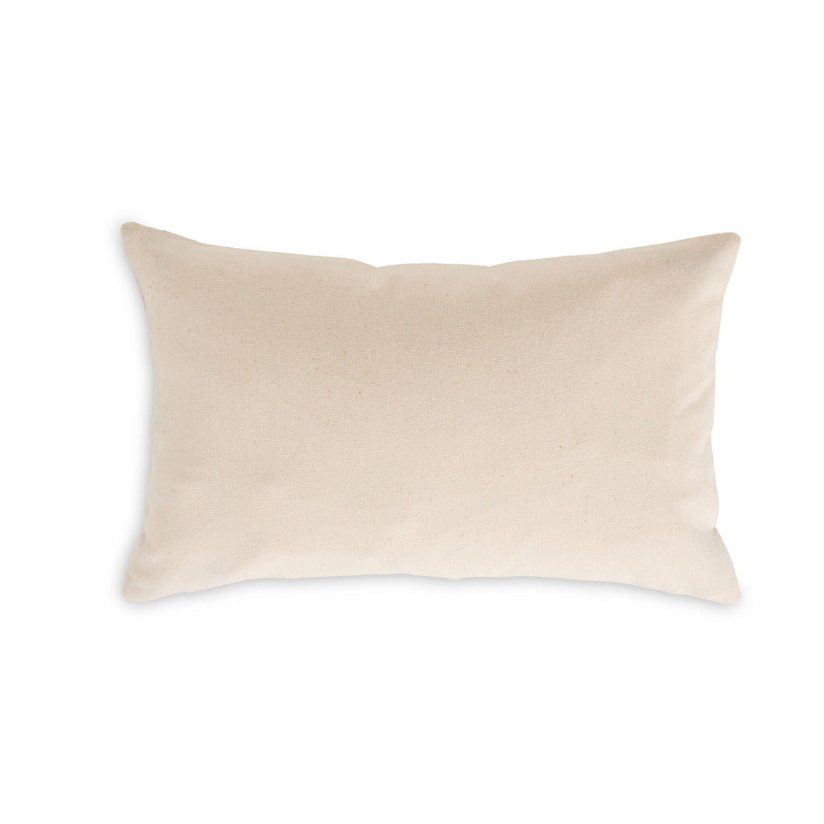 a white pillow on a white background