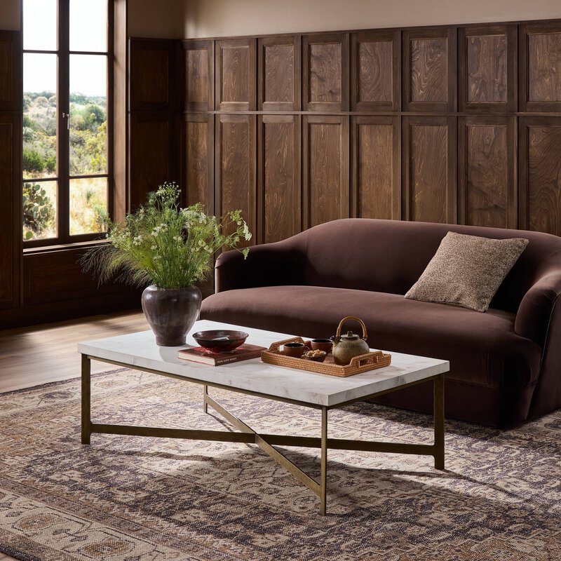 Hammered Iron Coffee Table