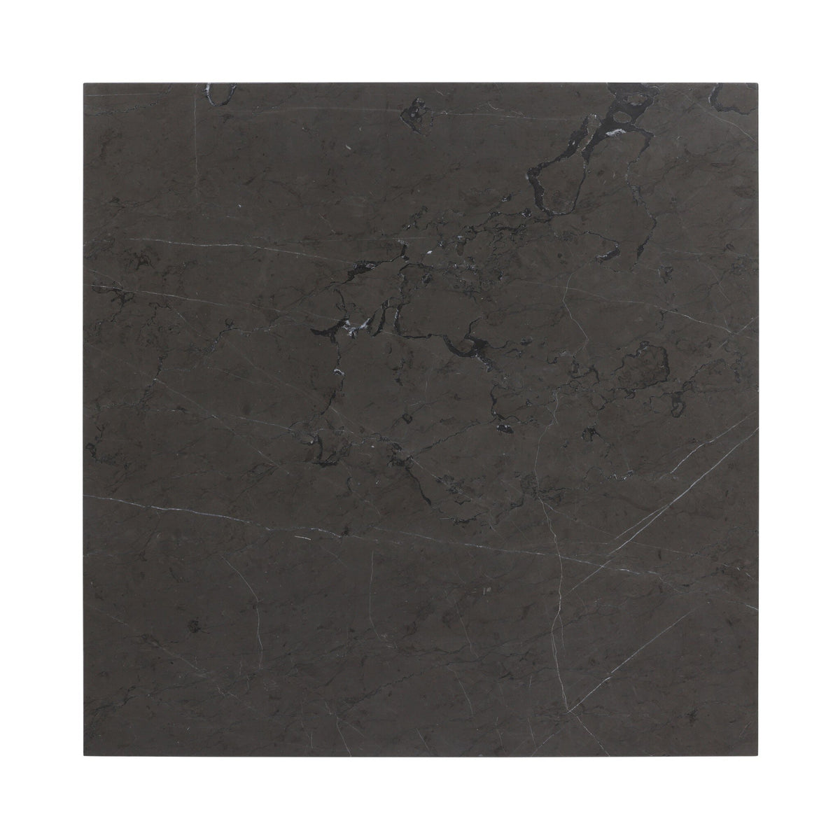 Modern Marble Plinth End Table