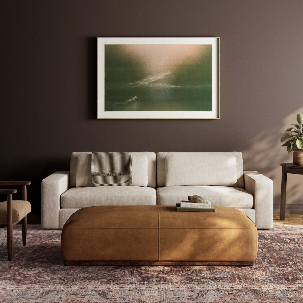 Sinclair Cocktail Ottoman