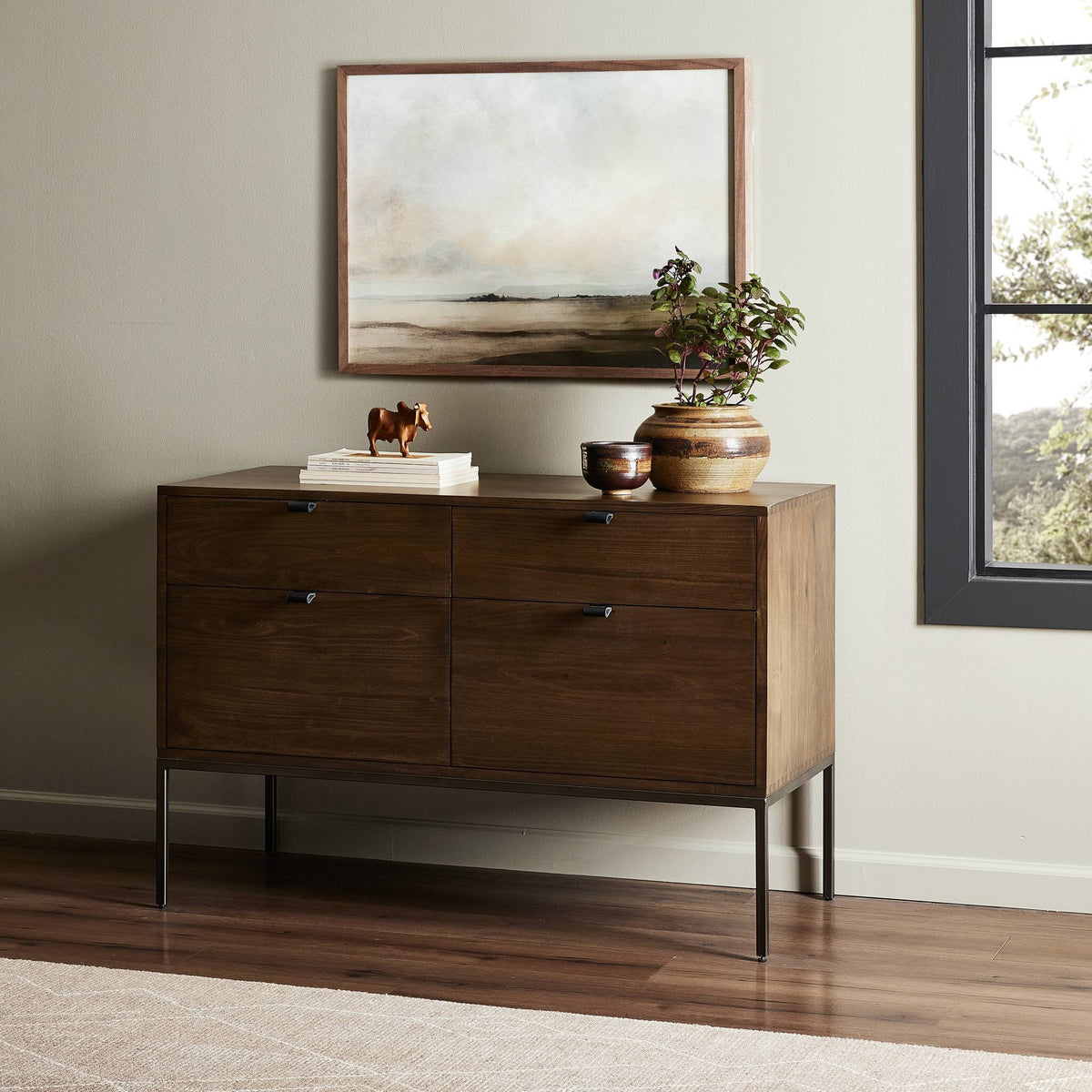 Trey Modular Wide Filing Cabinet
