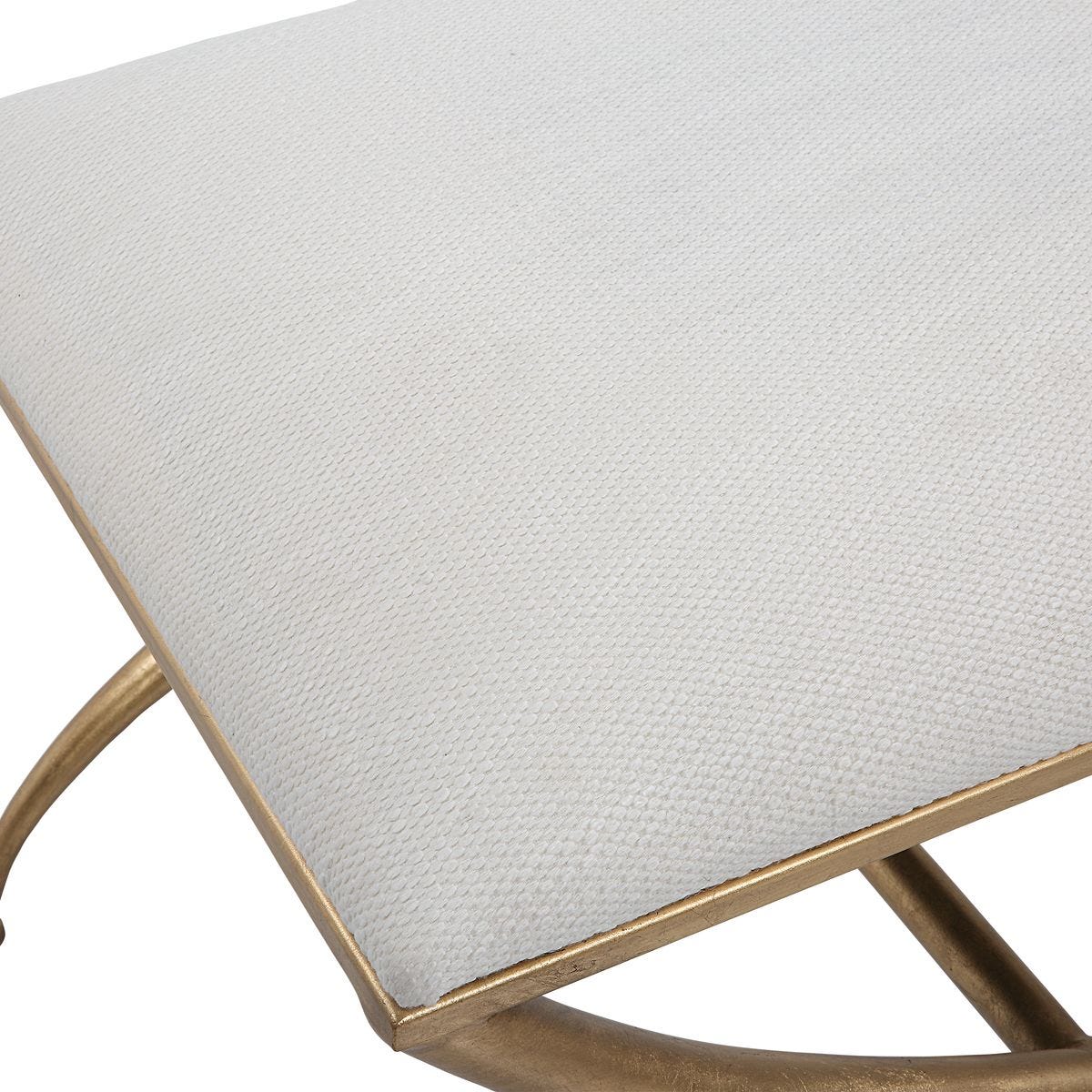 Crossing Small Bench, White