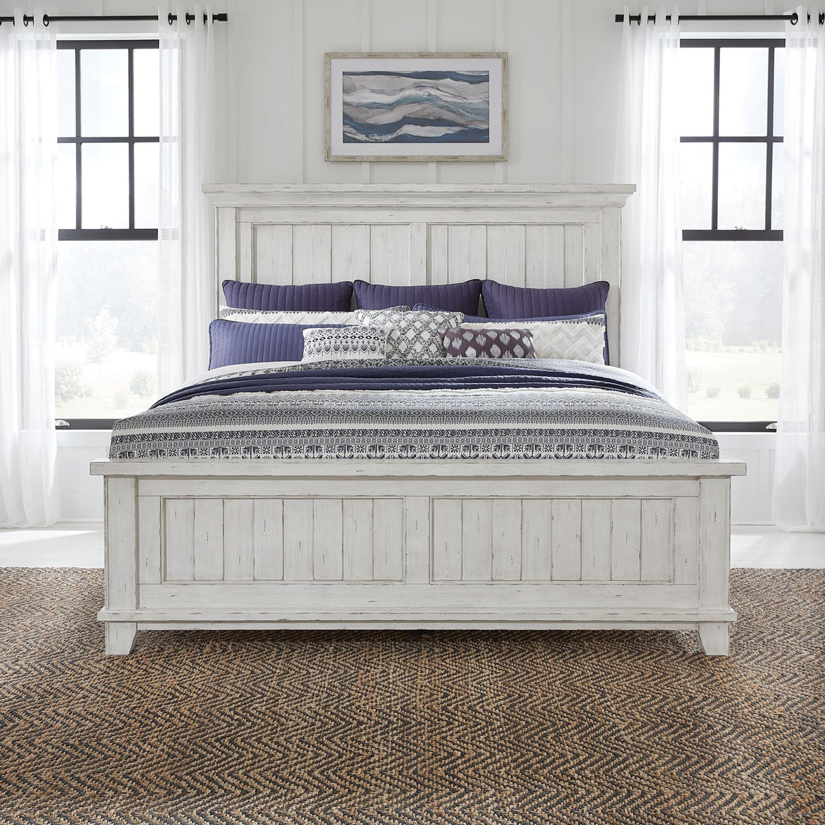 237-BR14 - Queen Panel Footboard - Liberty Furniture