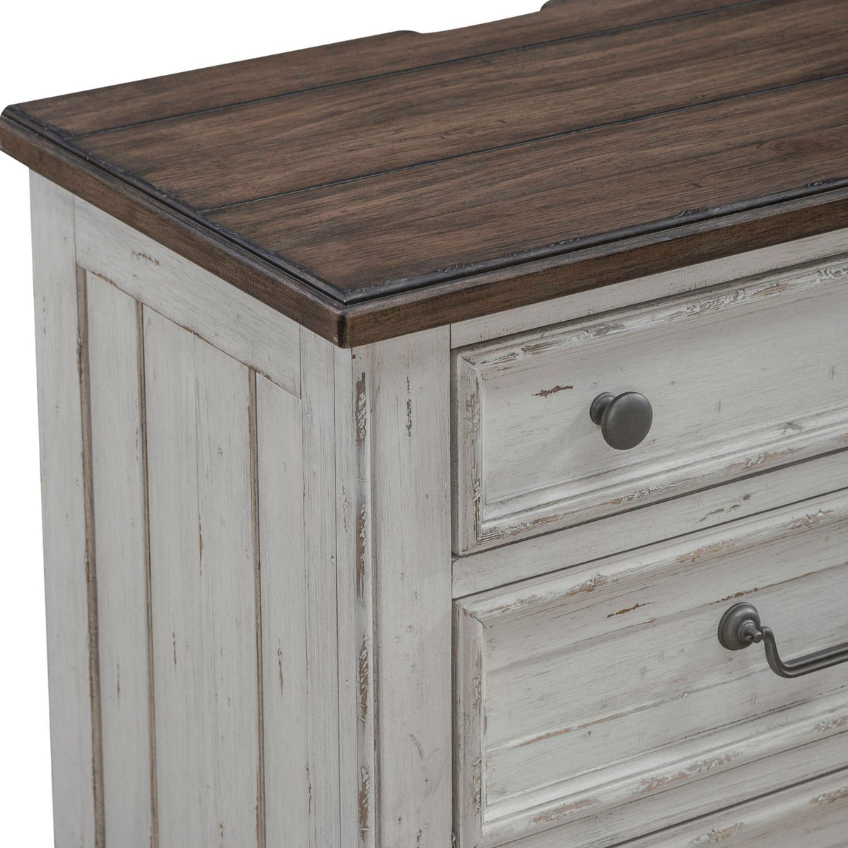 237-BR61 - 3 Drawer Nightstand w/ Charging Station - Liberty Furniture