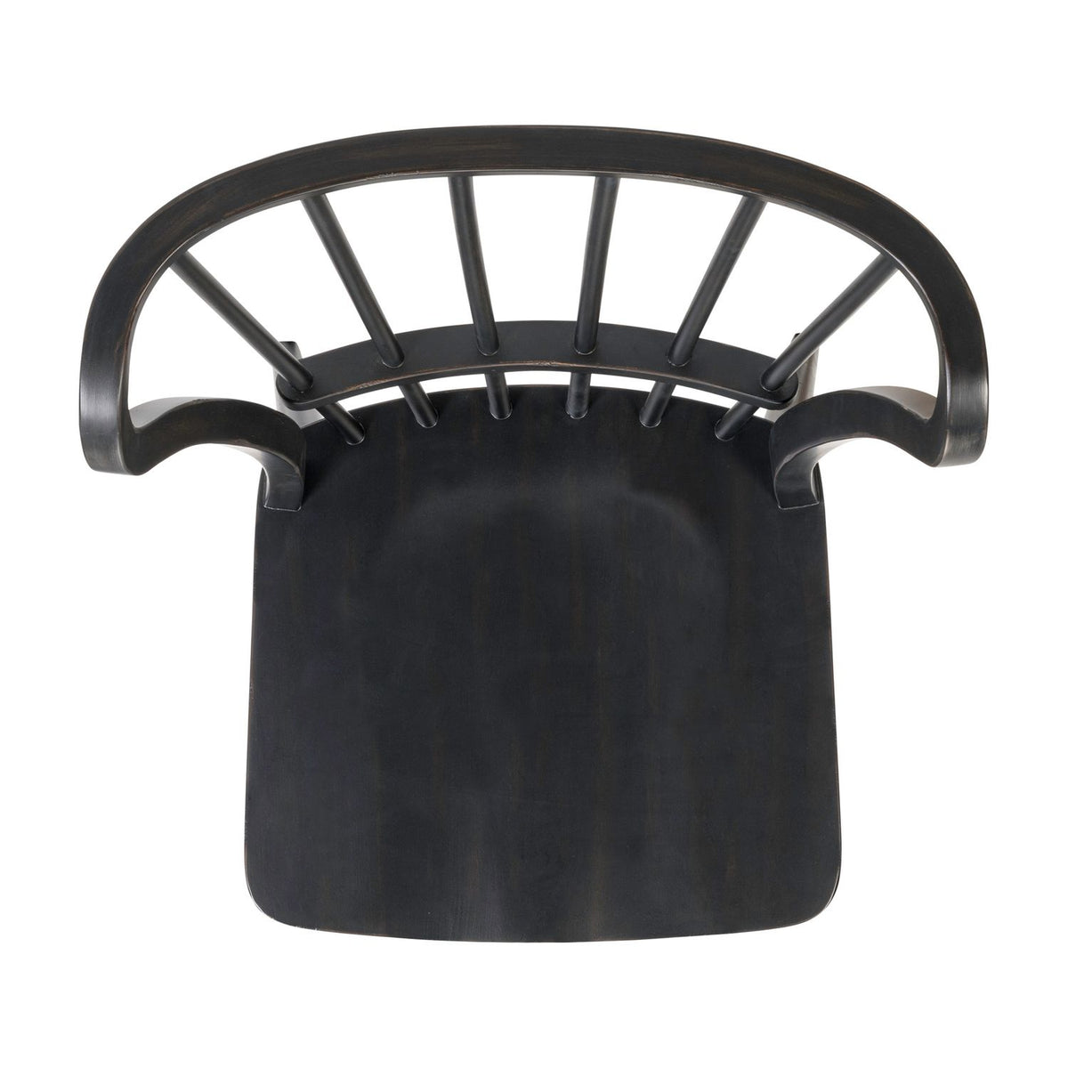 237-C1000S-B - Windsor Back Side Chair - Black (RTA) - Liberty Furniture