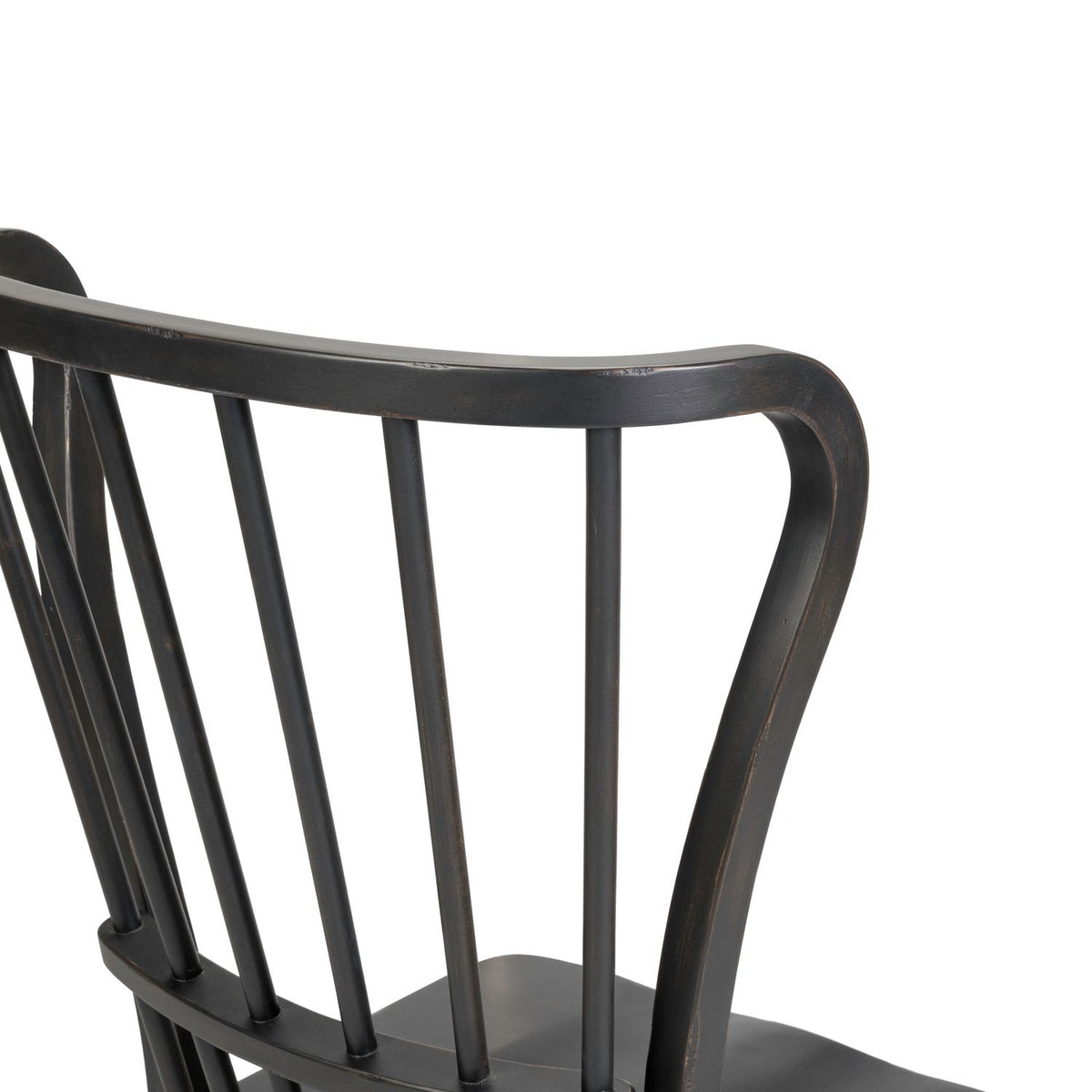 237-C1000S-B - Windsor Back Side Chair - Black (RTA) - Liberty Furniture