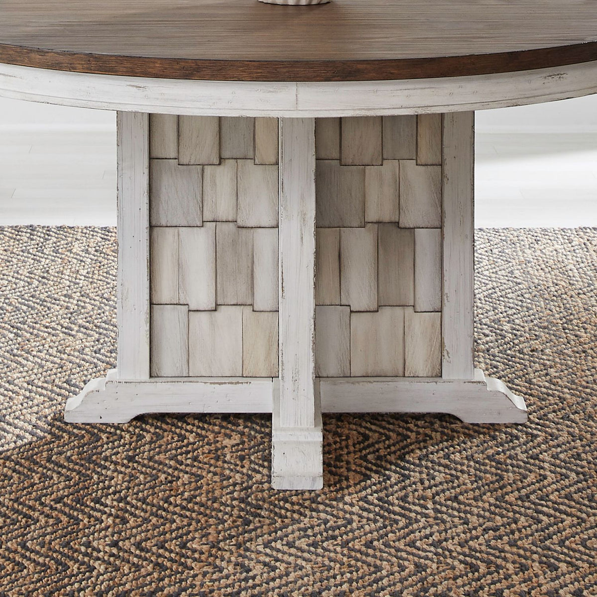 237-P5454 - Round Pedestal Table Base - Liberty Furniture