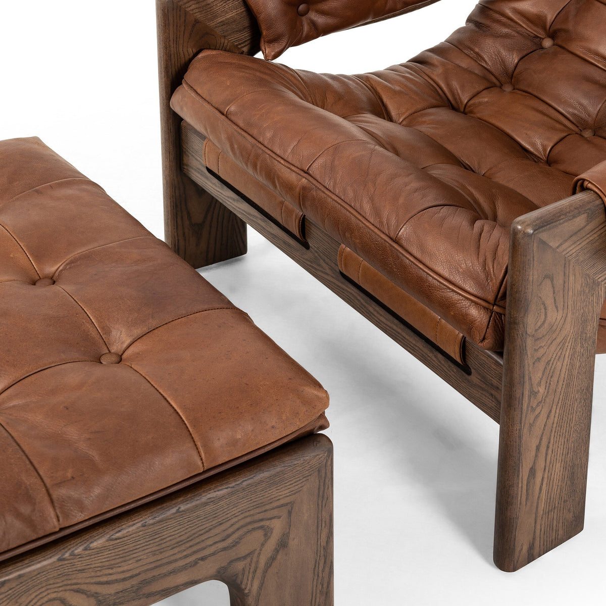 Halston Chair W/Ottoman