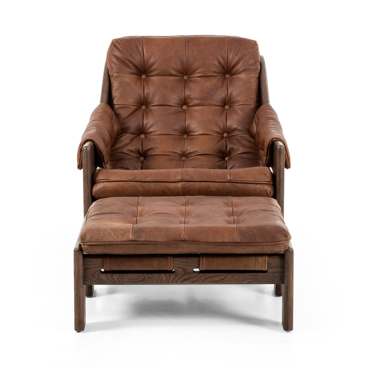 Halston Chair W/Ottoman