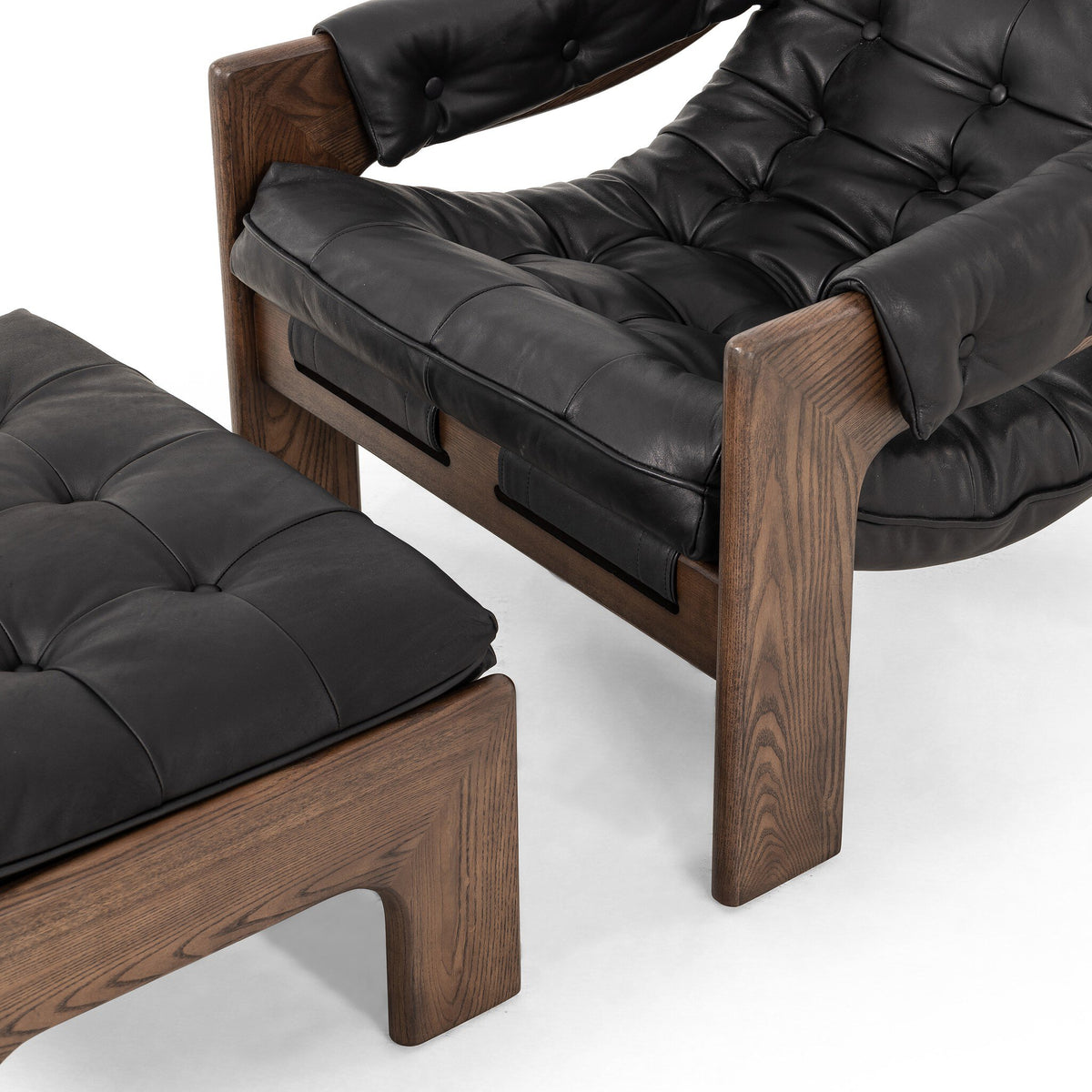 Halston Chair W/Ottoman